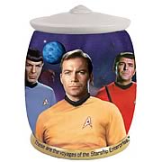 Star Trek These Are The Voyages Cookie Jar, Not Mint